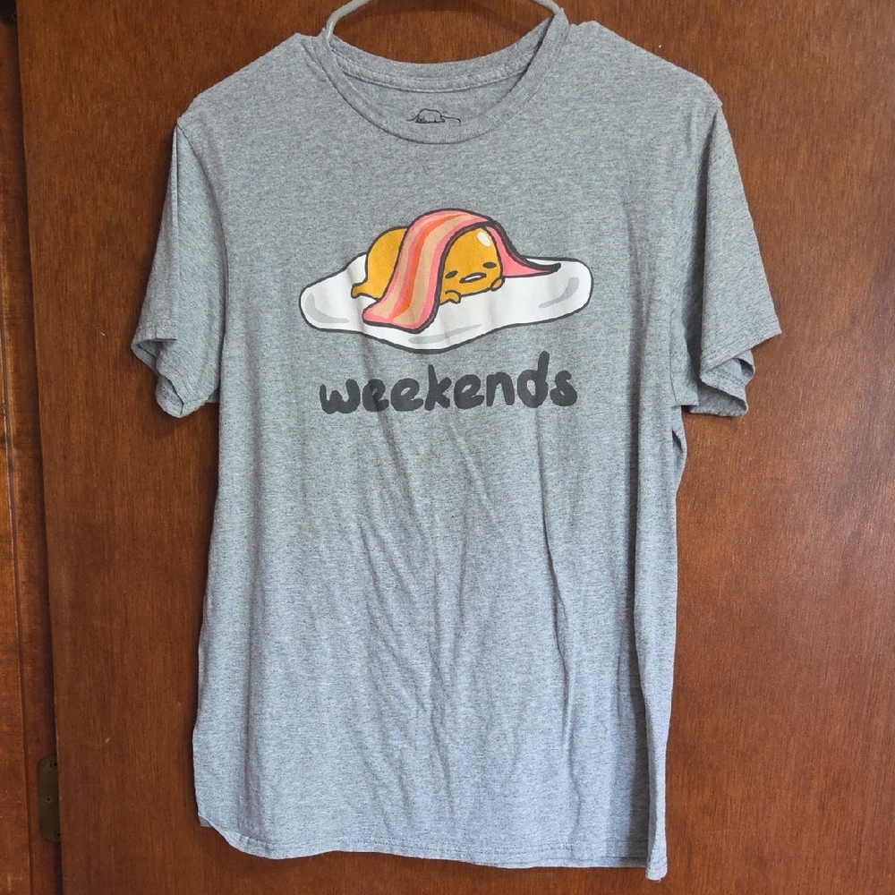 Sanrio Gudetama Gray T-Shirt